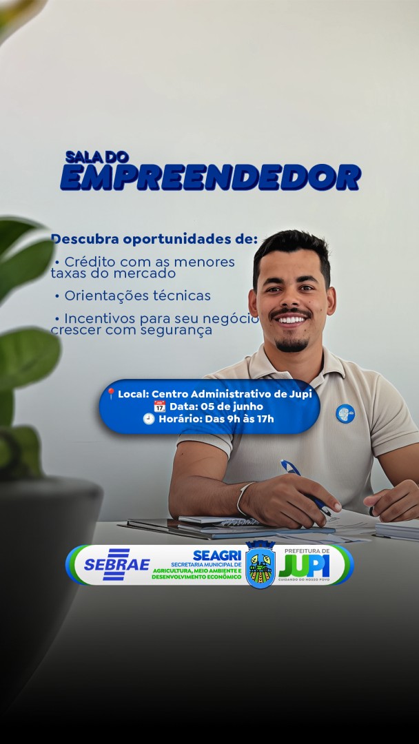 AGE e Sala do Empreendedor promovem Caravana Arrasta Cred para empreendedores de Jupi