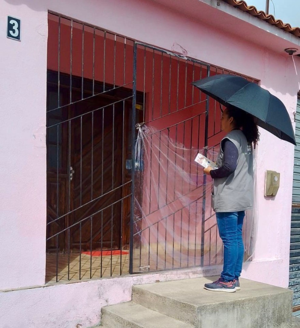 Agentes de Endemias realizam ação educativa de combate às arboviroses