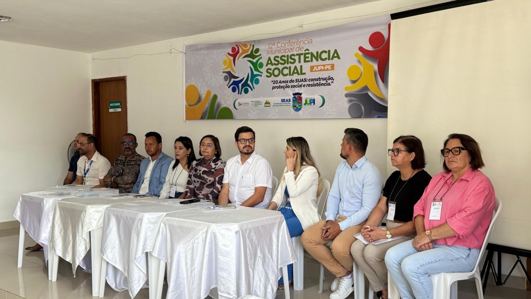 CMAS realiza em Jupi a 12ª Conferência de Assistência Social com foco na reconstrução do SUAS.