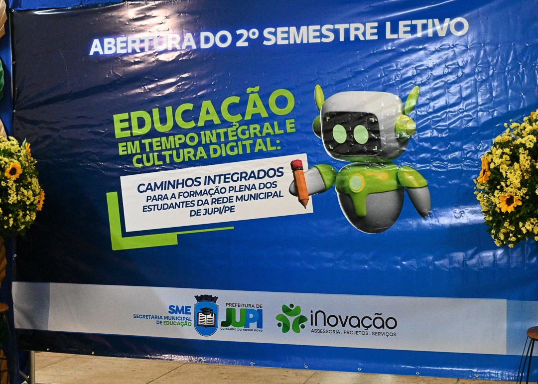 Educação de Jupi dá início ao Segundo Semestre Letivo com Formação aos Profissionais da Educação